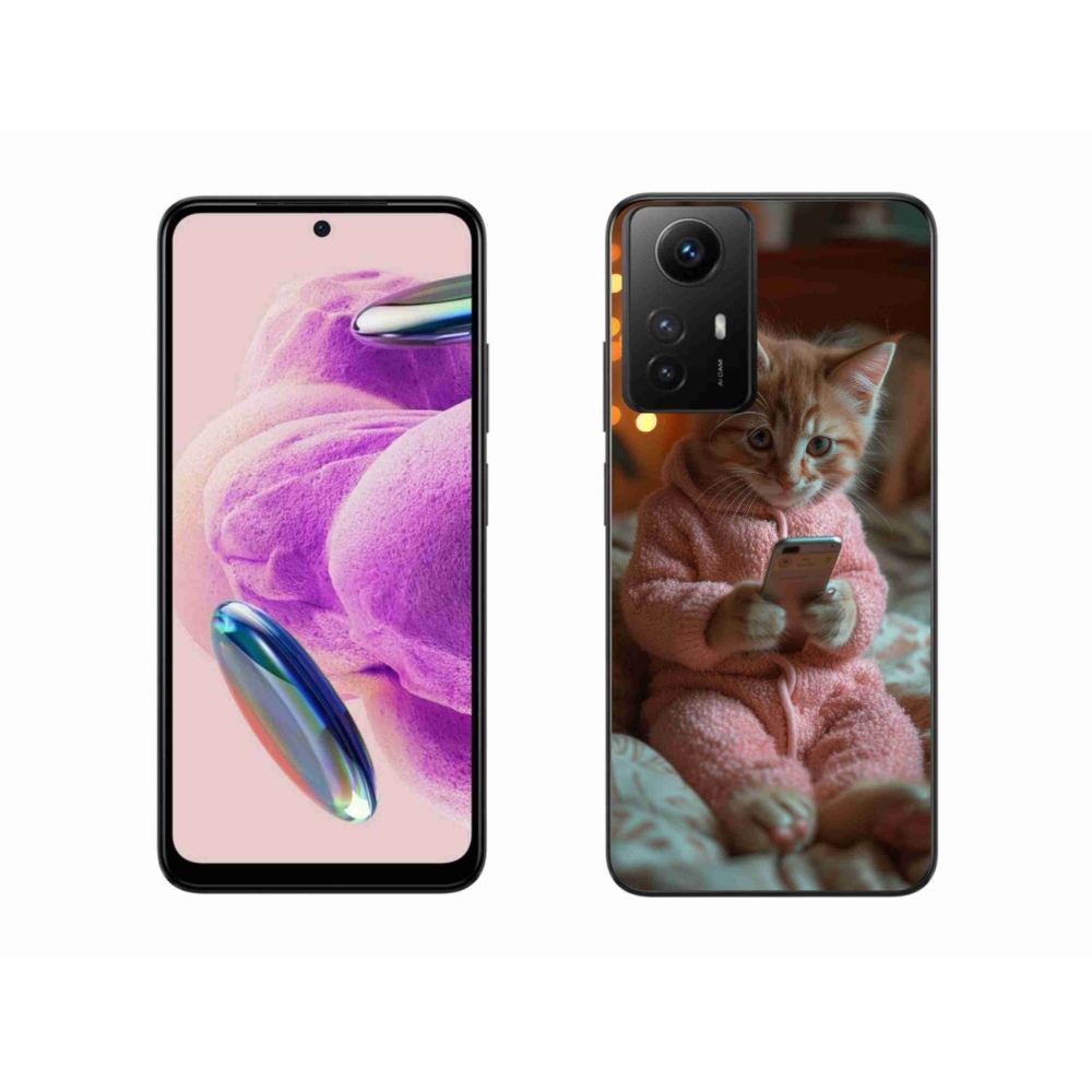 Gél borító mmCase a Xiaomi Redmi Note 12S-hez - baba a mobillal