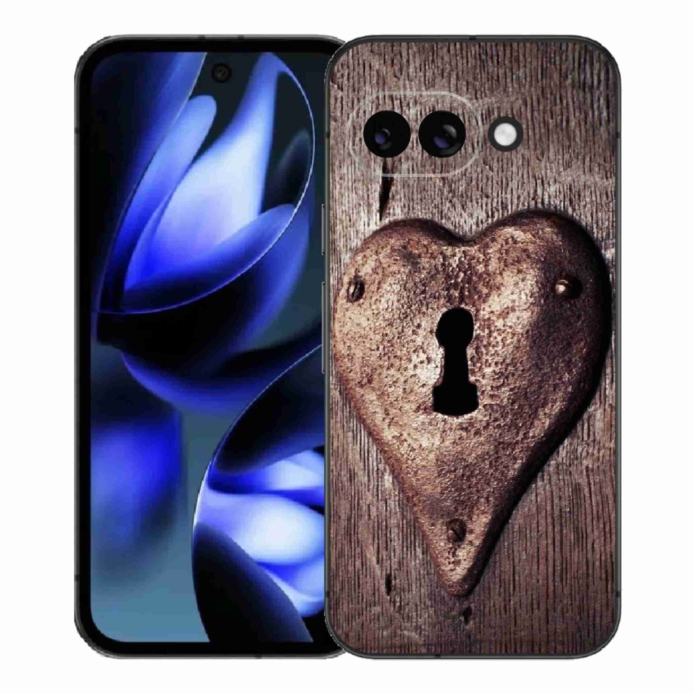 Gél borítás mmCase a Google Pixel 9a készülékhez - szív alakú zár