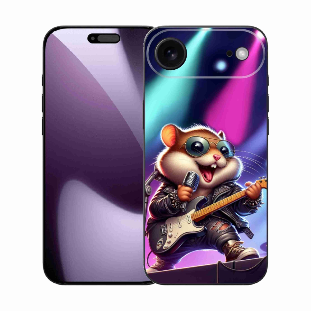 Gél borítás mmCase iPhone 17 Air készülékhez - hörcsög hintalóval