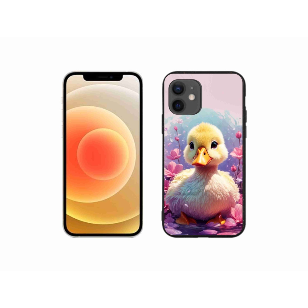 Zselés borítás mmCase iPhone 12 mini készülékhez - kacsa