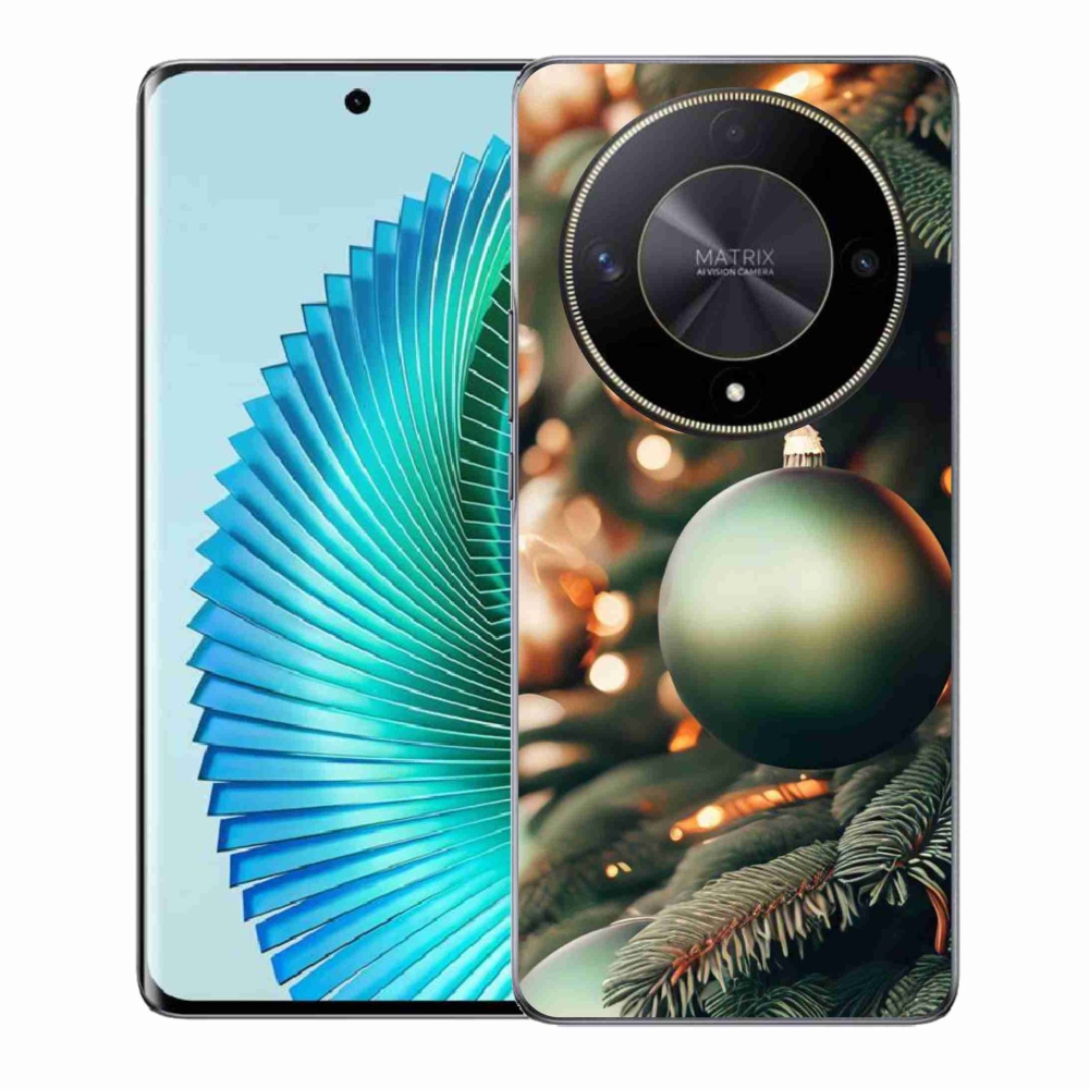 Gél borítás mmCase a Honor Magic 6 Lite 5G számára - karácsonyi dekorációk 1