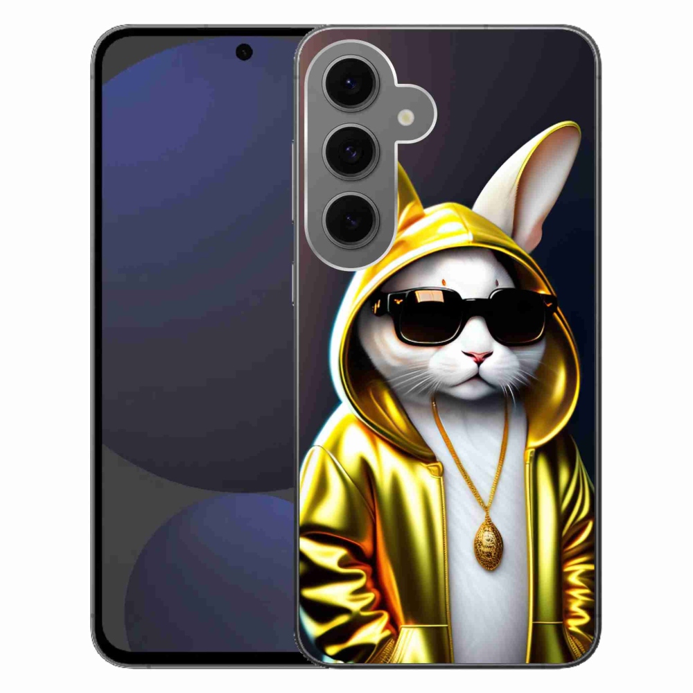 Zselés borítás mmCase Samsung Galaxy S24 FE - macska főnökhöz