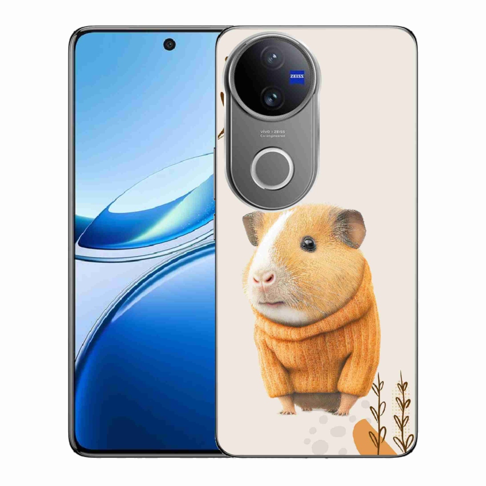 Gélburkolat mmCase a Vivo V50 5G-hez - tengerimalac pulóverben