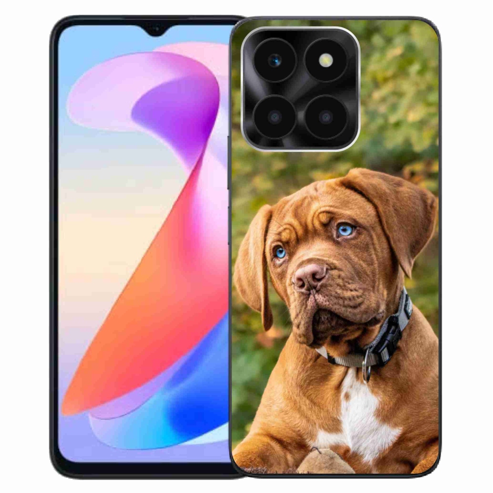 Zselés borítás mmCase a Honor X6a készülékhez - kölyökkutyakék