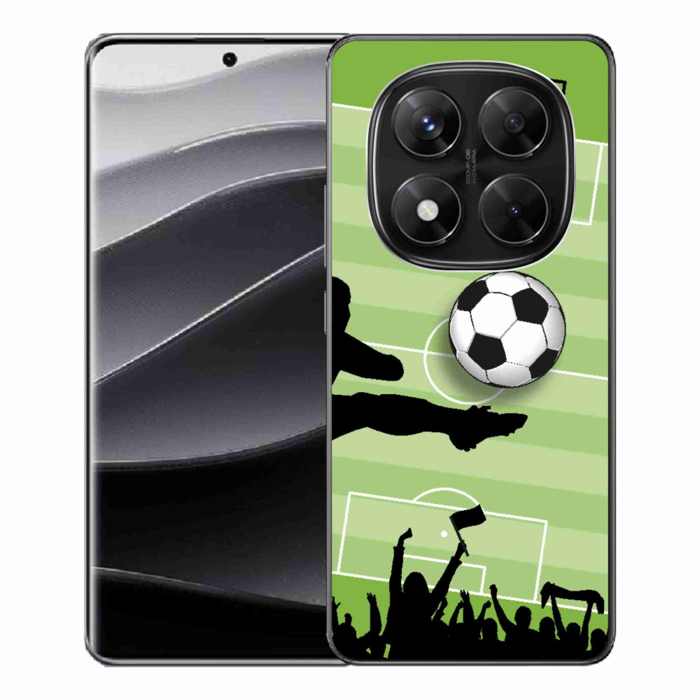 Gél borítás mmCase a Xiaomi Redmi Note 14 Pro 5G/Poco X7 5G számára - futball 3