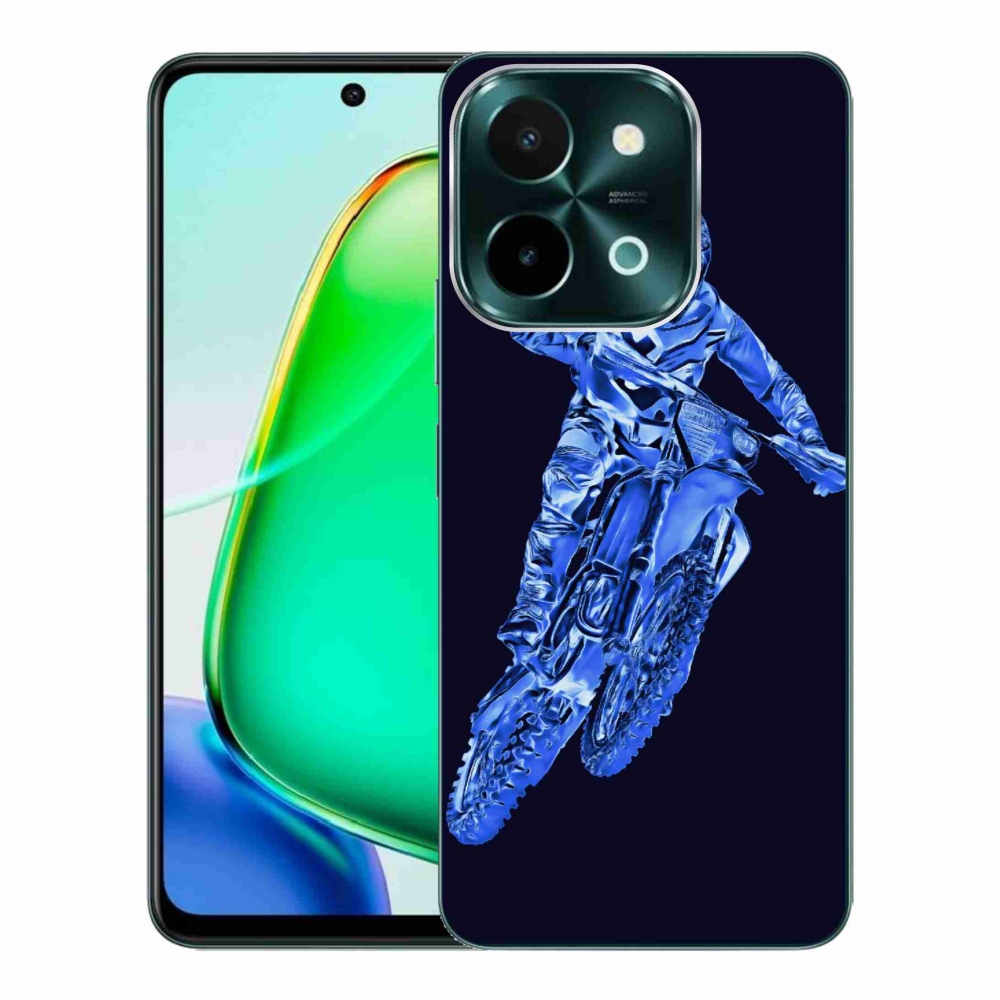 Zselés borítás mmCase a Vivo Y28-hoz - motocross 1