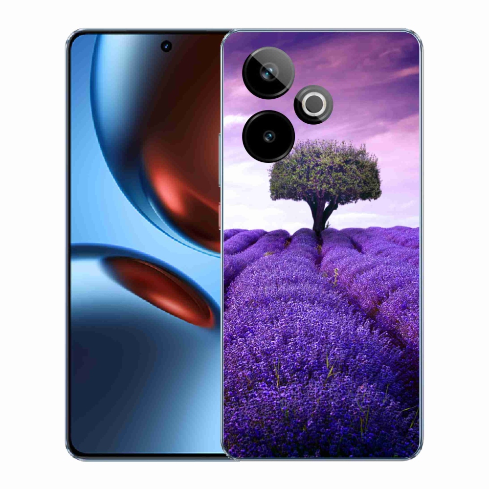 Gél védőburkolat mmCase a Realme GT 7 5G/GT 7T 5G készülékhez - levendula rét