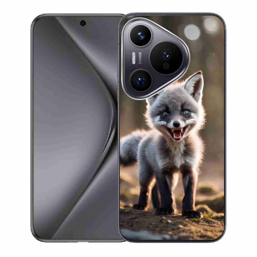 Gél borító mmCase a Huawei Pura 70 készülékhez - angry fox