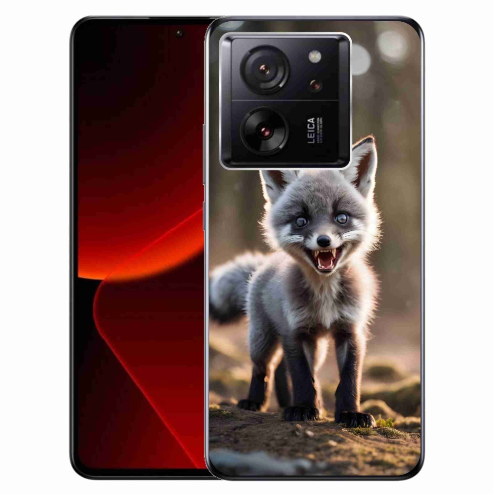 Gél borítás mmCase a Xiaomi 13T/13T Pro készülékhez - angry fox
