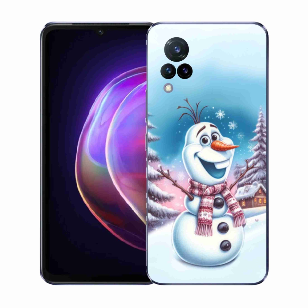 Gél borítás mmCase a Vivo V21 4G/5G - ice kingdom - jégkirályságon