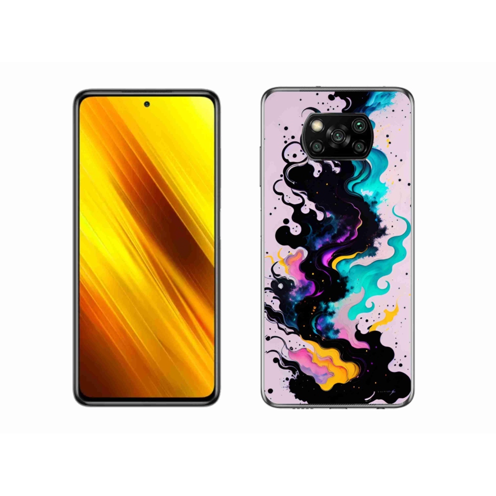Gél borítás mmCase a Xiaomi Poco X3 Pro számára - absztrakt motívum 4