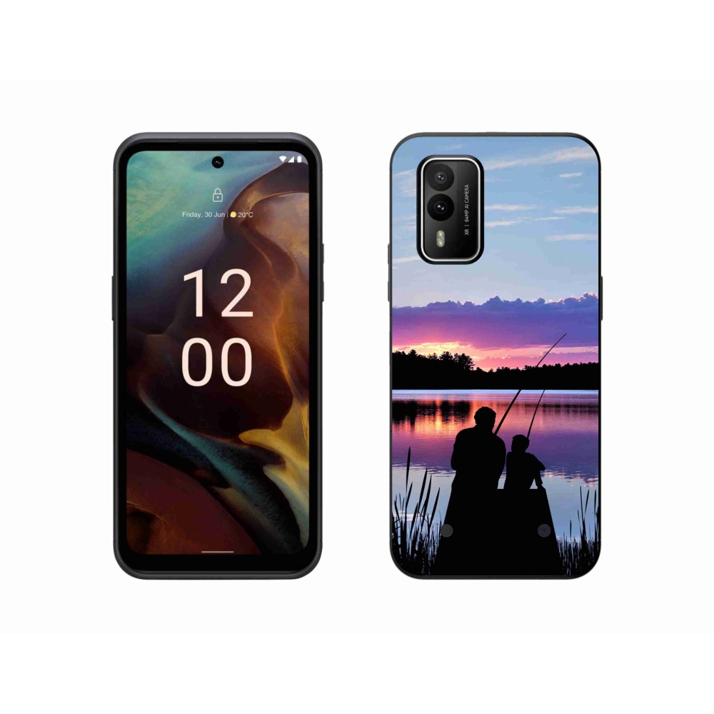 Zselés borítás mmCase a Nokia XR21 készülékhez - halászat 2