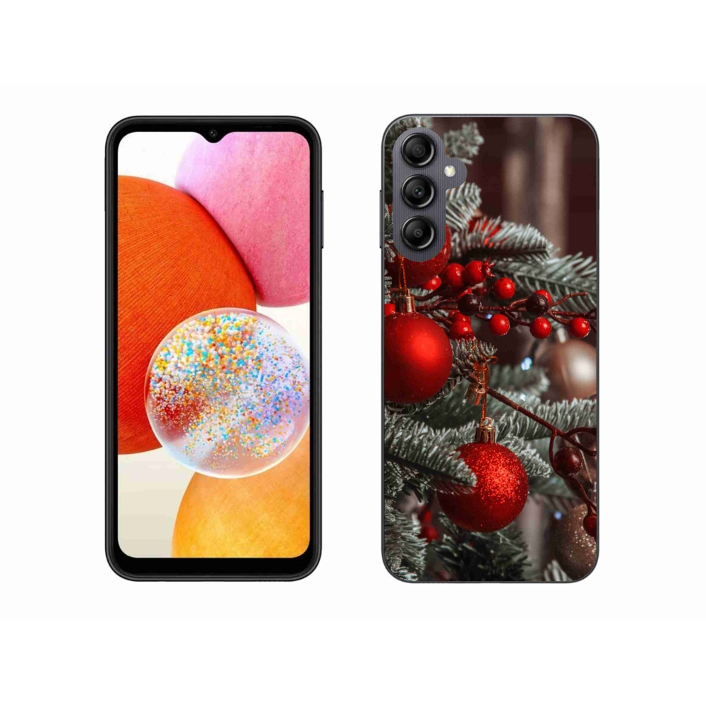 Gél borítás mmCase Samsung Galaxy A14 4G/5G - karácsonyi dekoráció 2