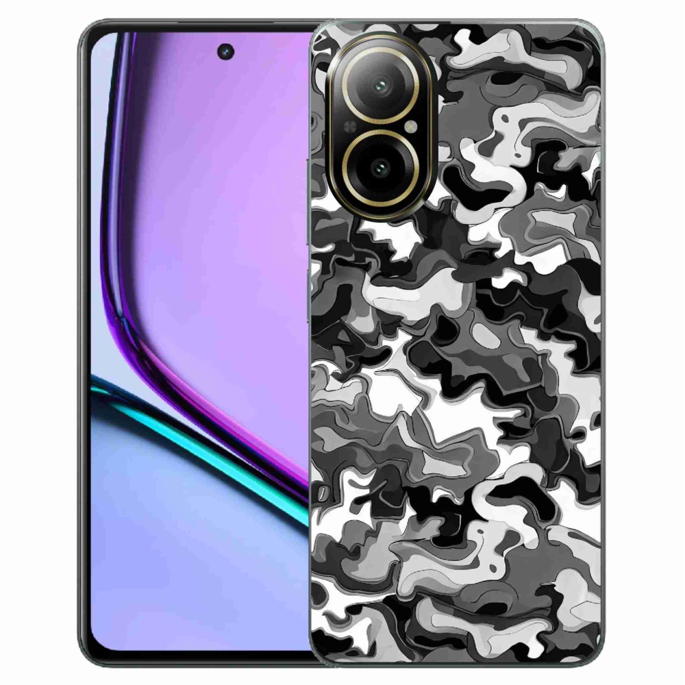 Zselés borítás mmCase a Realme C67 készülékhez - álcázó minta 3