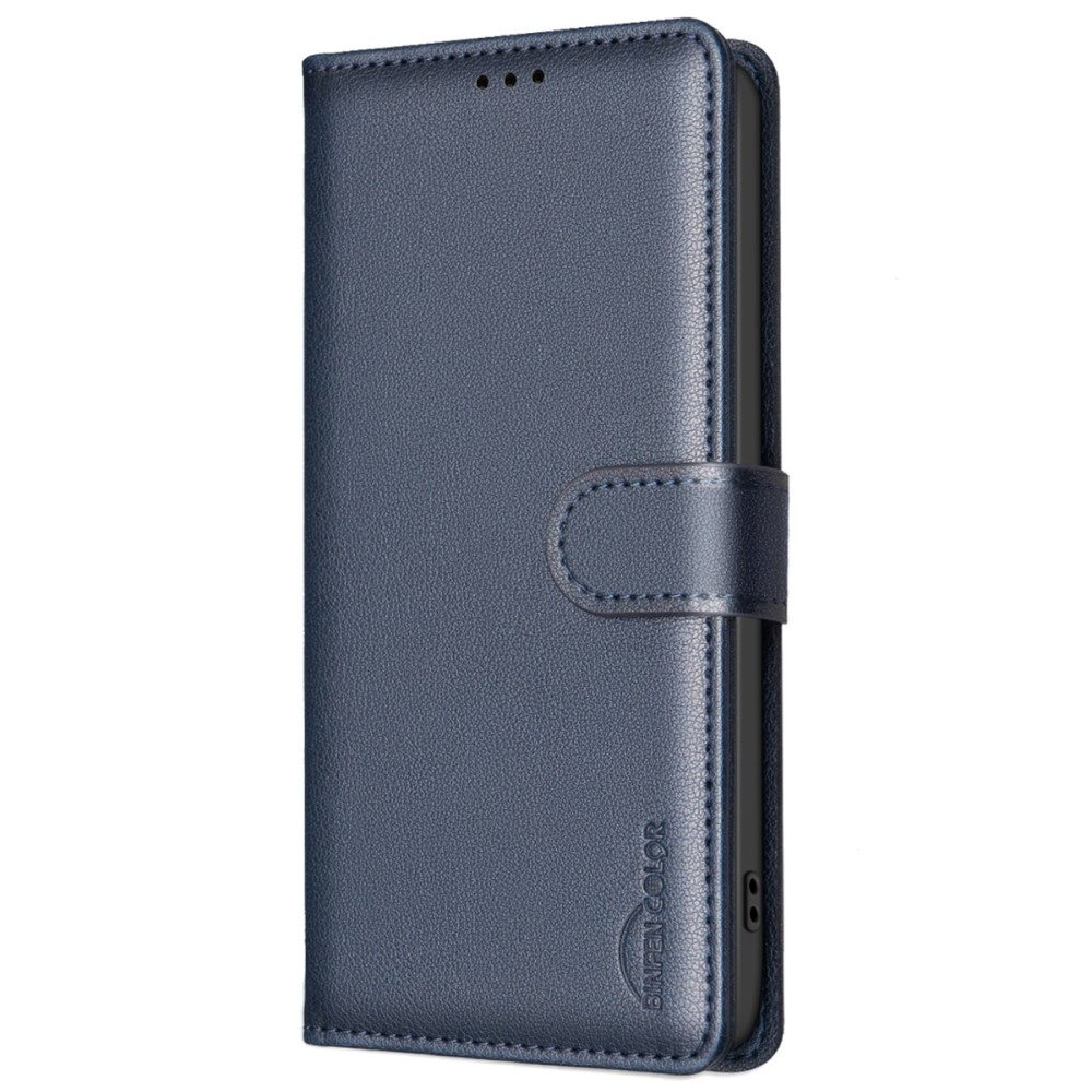 BINFEN könyvtáska Samsung Galaxy A36 5G - kék