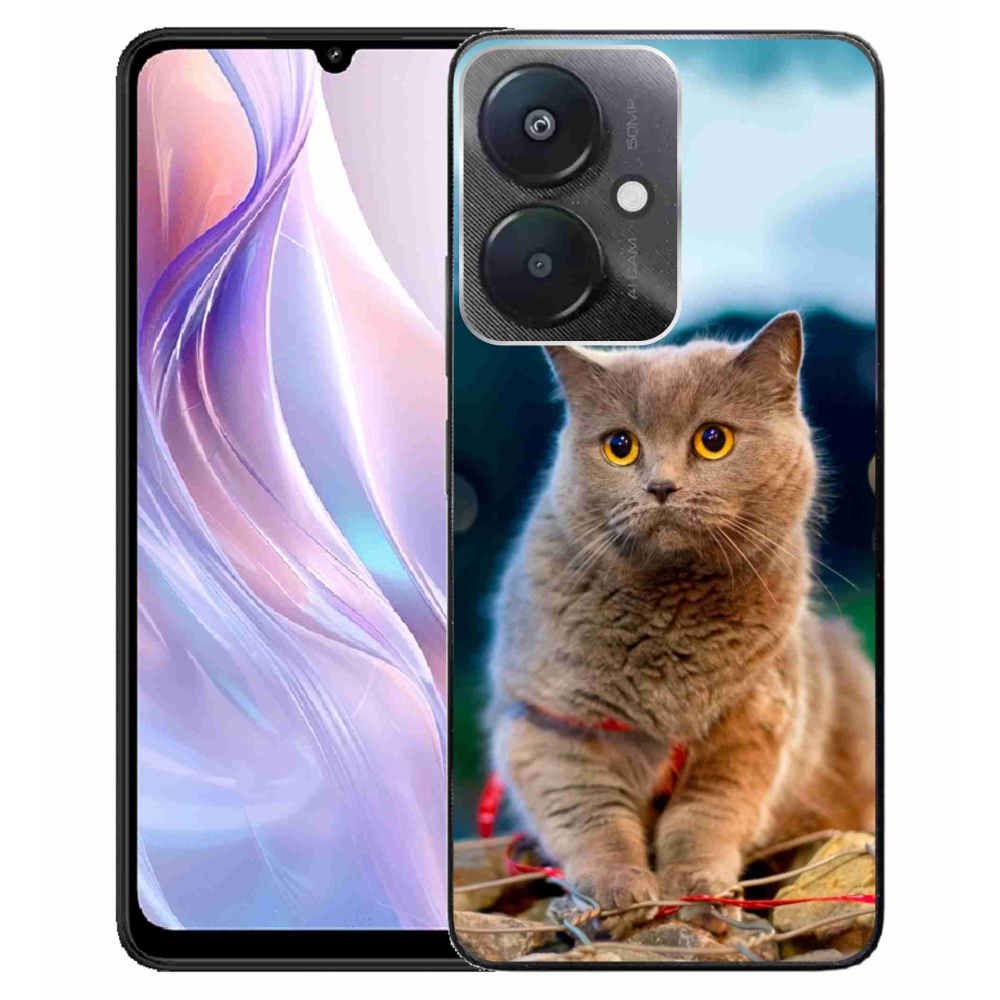 Gél borítás mmCase a Xiaomi Redmi 13C 5G-hez - brit kék 2