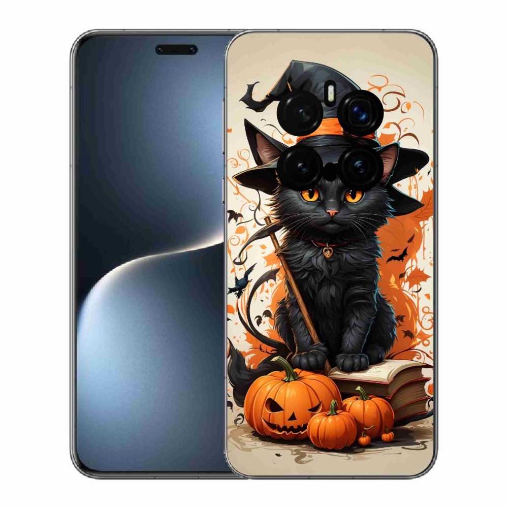 Zselés borítás mmCase a Honor Magic 7 Pro 5G számára - macskavarázsló
