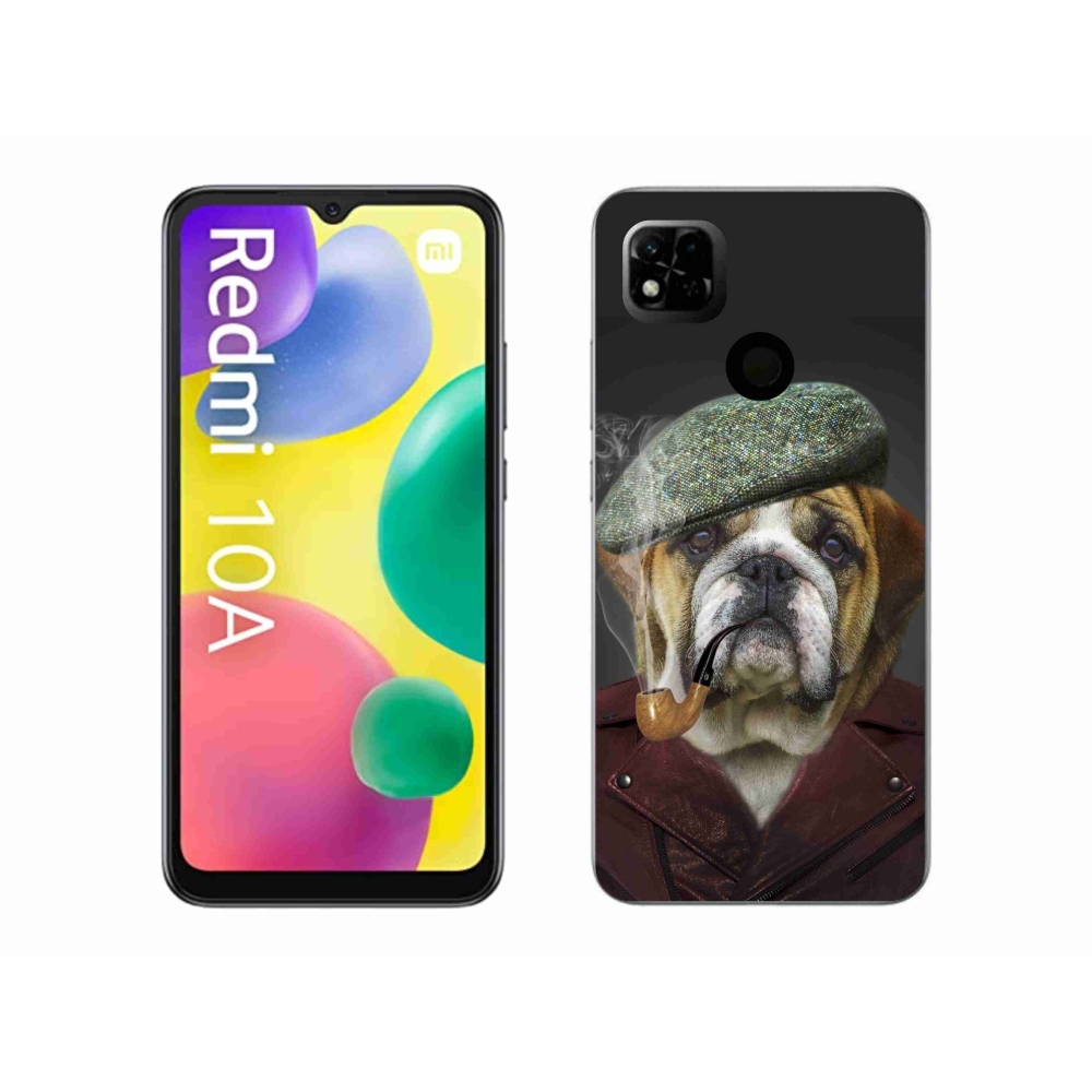 Gél borítás mmCase a Xiaomi Redmi 10A - kutya csővel