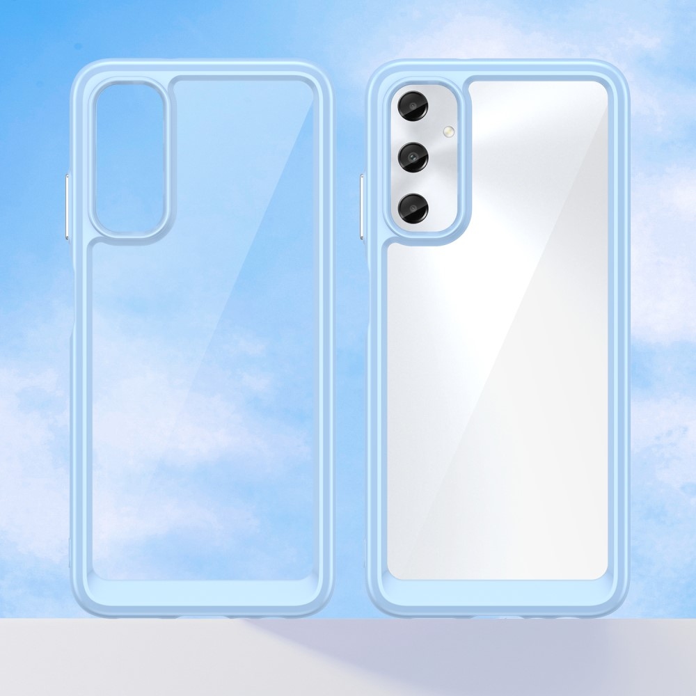 Gél tok kemény hátlappal Samsung Galaxy A05s készülékhez - kék