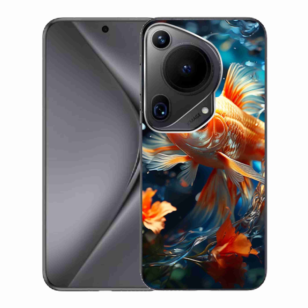 Zselés borítás mmCase a Huawei Pura 70 Ultra készülékhez - hal