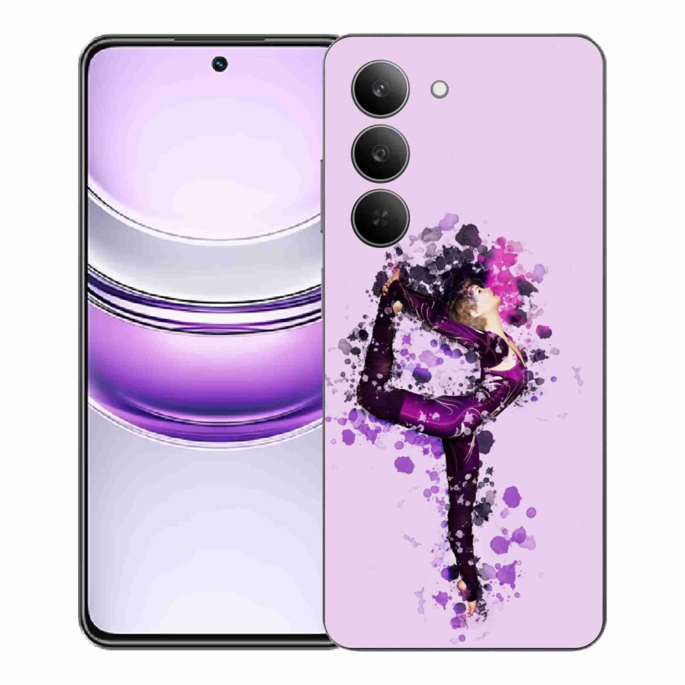 Gél borítás mmCase a Realme 14x 5G készülékhez - balerina