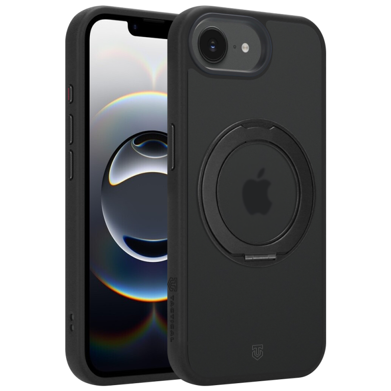 Tactical MagForce Hyperstand tok az Apple iPhone 16e/17e készülékhez, Asphalt színben