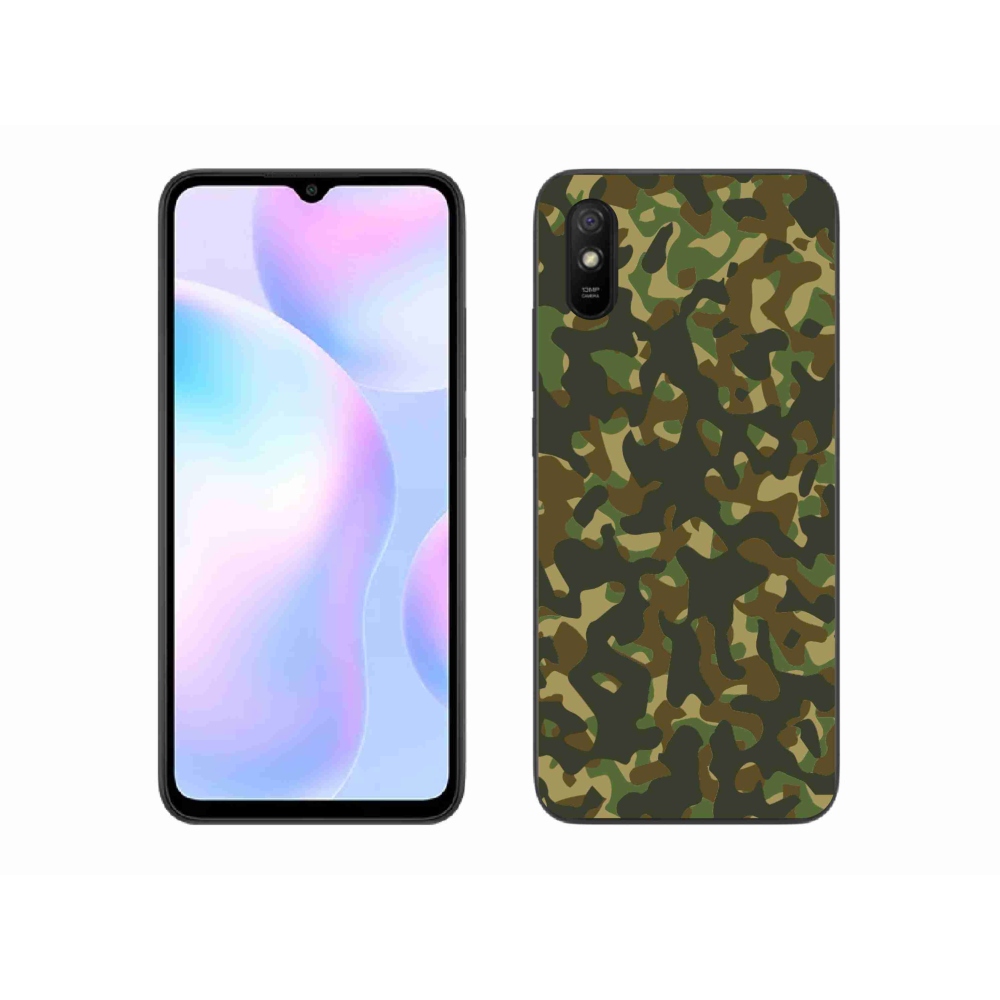 Gél borítás mmCase a Xiaomi Redmi 9A számára - terepszínű minta 1
