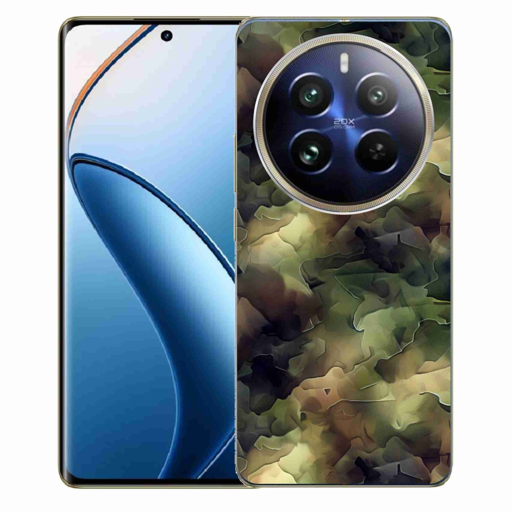 Zselés borítás mmCase a Realme 12 Pro 5G/12 Pro+ 5G számára - álcázó mintázat 10