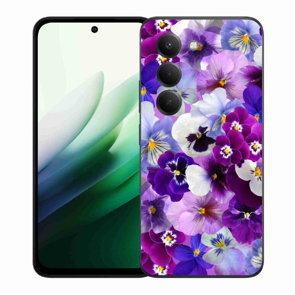 Gél borító mmCase a Xiaomi Redmi 15 5G számára - virágok 9