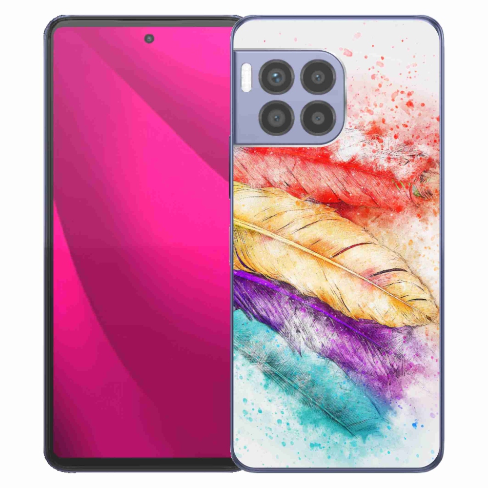 Zselés borítás mmCase a T-Mobile T Phone 2 Pro készülékhez - színes toll