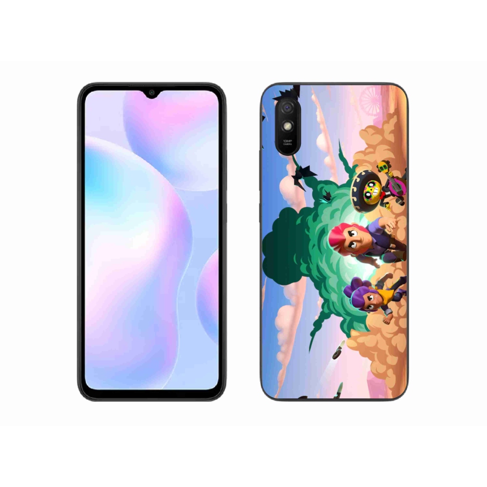 Gél borítás mmCase a Xiaomi Redmi 9AT-hoz - verekedés csillagok