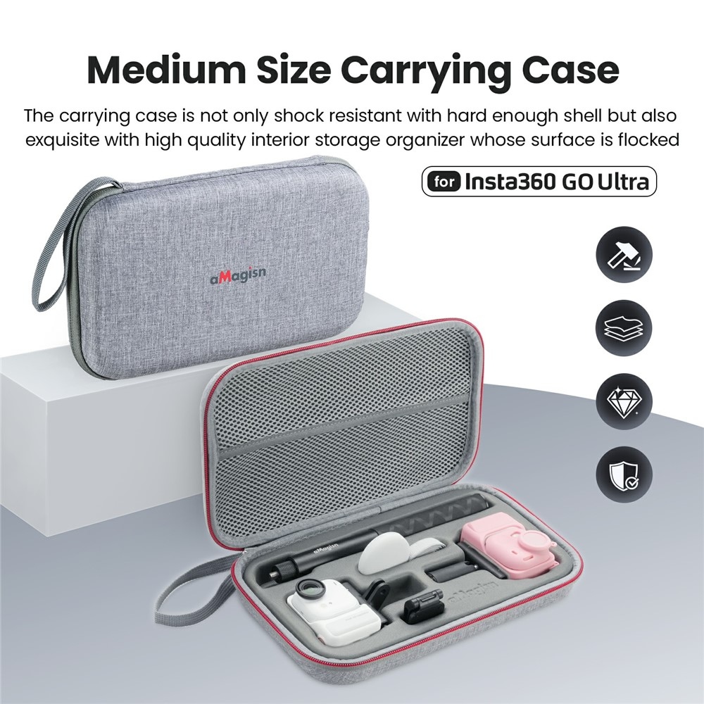 AMAGISN védőtáska Insta360 GO Ultra készülékhez