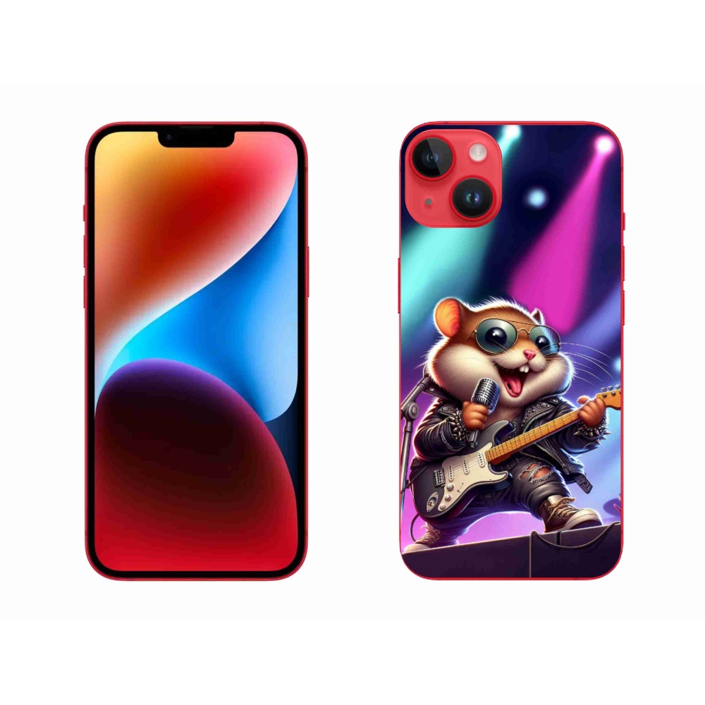 Zselés borítás mmCase iPhone 14 Plus készülékhez - hörcsög rocker