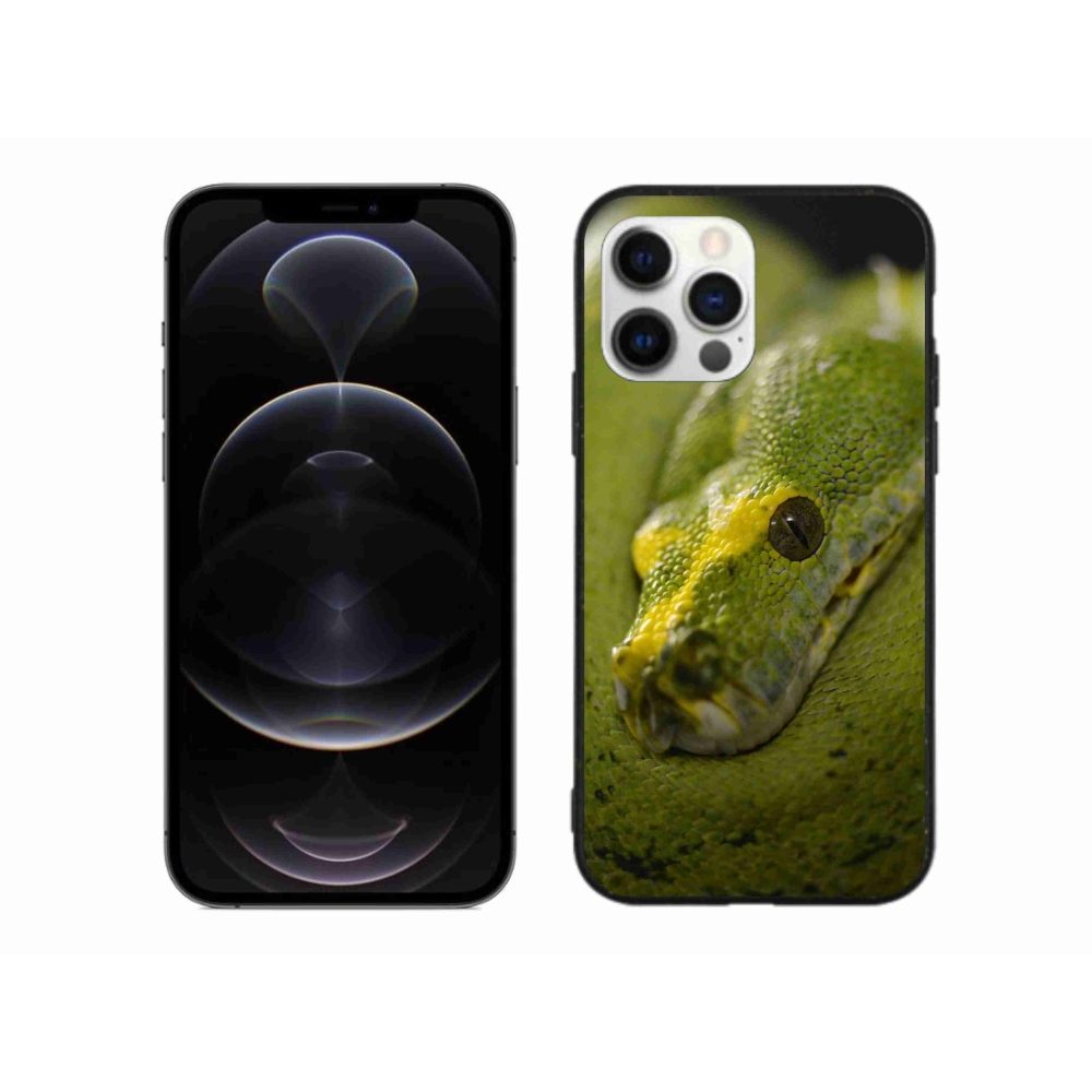 Zselés borítás mmCase iPhone 12 Pro Max készülékhez - kígyó 2
