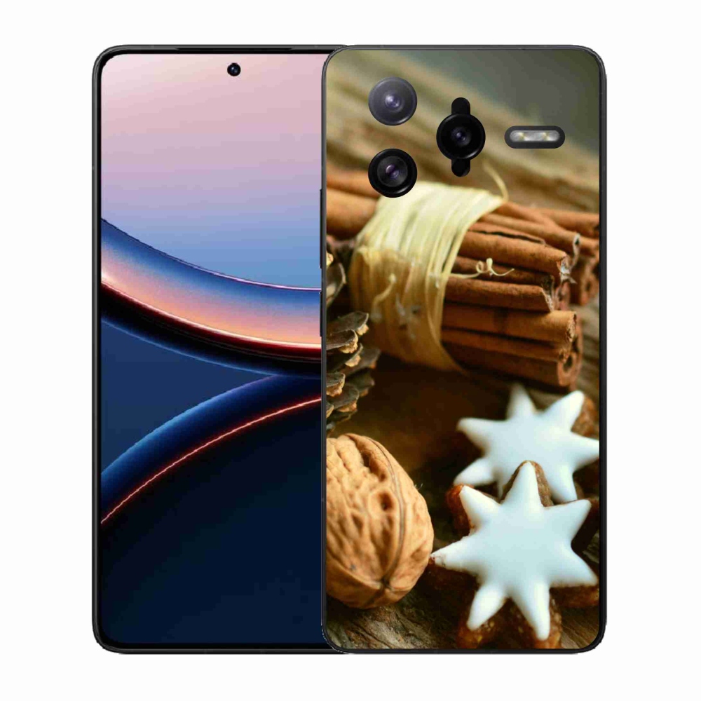 Gél borítás mmCase a Xiaomi Poco F7 Ultra számára - fahéj és mézeskalács