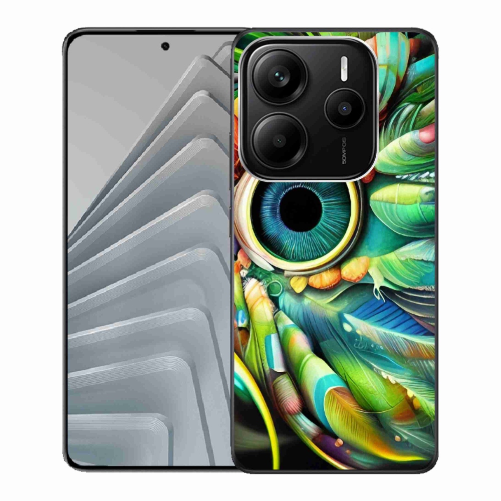 Gél borítás mmCase a Xiaomi Redmi Note 14 5G számára - absztrakt motívum 18