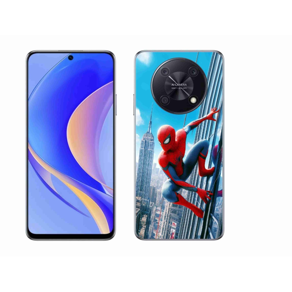 Gél borító mmCase a Huawei Nova Y90 készülékhez - spiderman