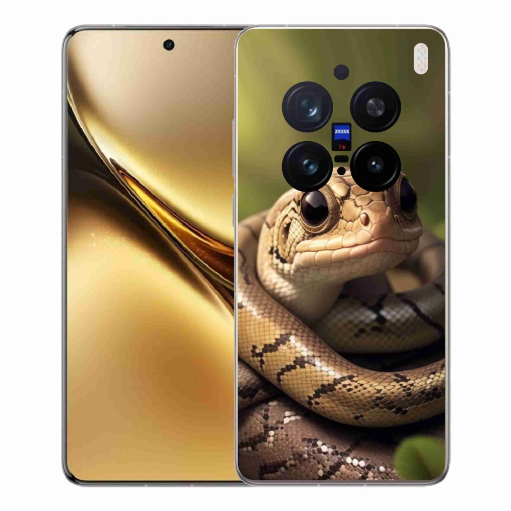 Zselés borítás mmCase a Vivo X200 Pro 5G készülékhez - kígyó 1