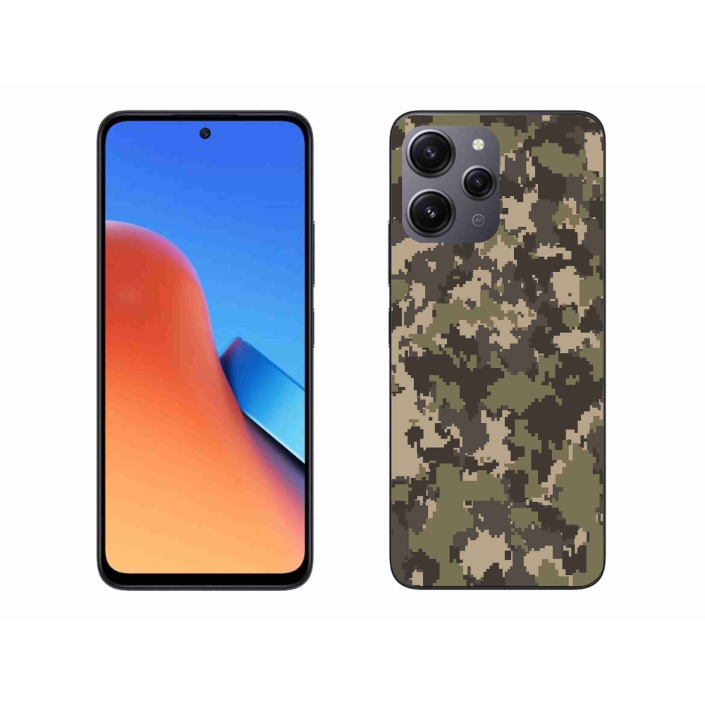 Gél borítás mmCase a Xiaomi Redmi 12-hez - terepszínű minta 12
