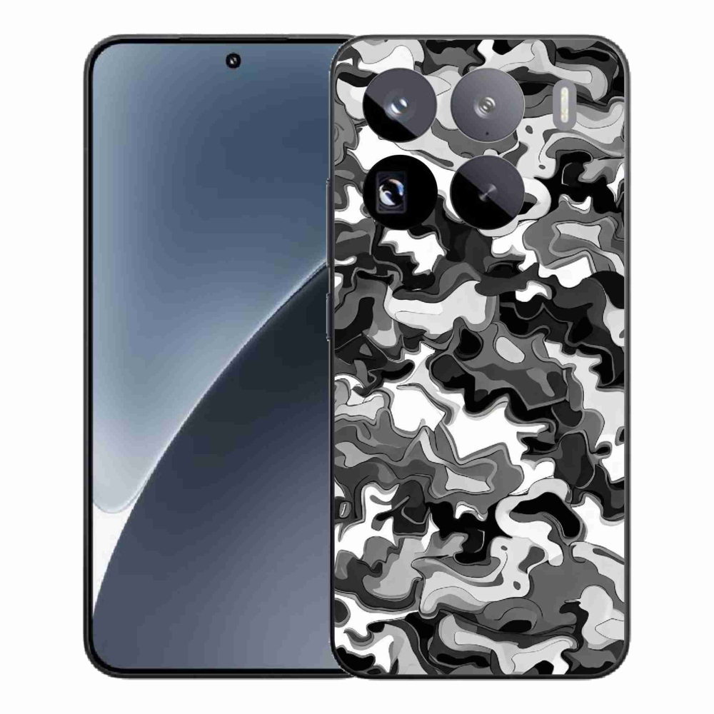 Gél borítás mmCase a Xiaomi 15 Pro-hoz - álcázó minta 3