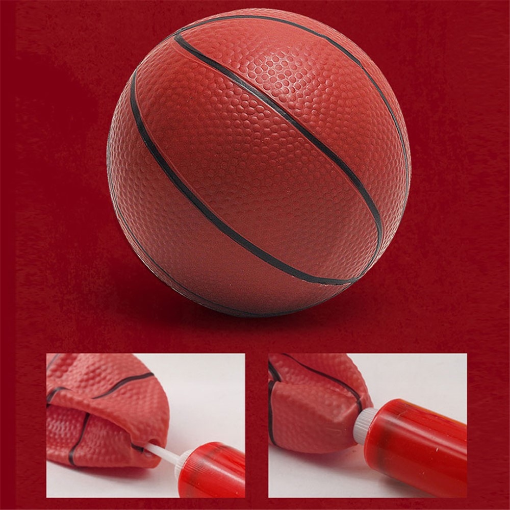 Fúrás nélküli, ajtóra akasztható kosárpalánk - fekete