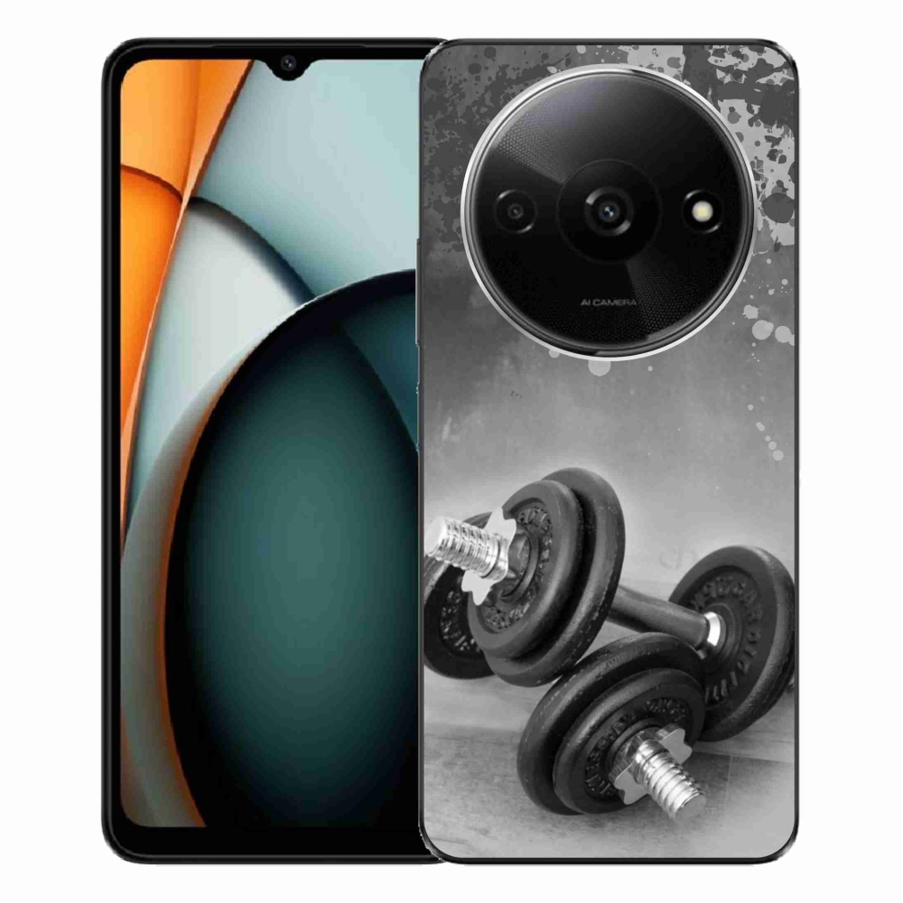 Gél borítás mmCase a Xiaomi Redmi A3-hoz - súlyzók 1