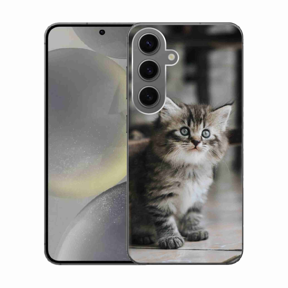 Gél védőhuzat mmCase Samsung Galaxy S24 készülékhez - cica