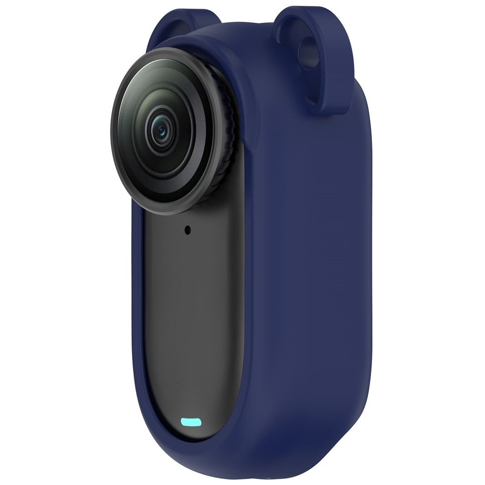 Szilikon védőtok Insta360 GO 3 / GO 3S készülékhez - sötétkék