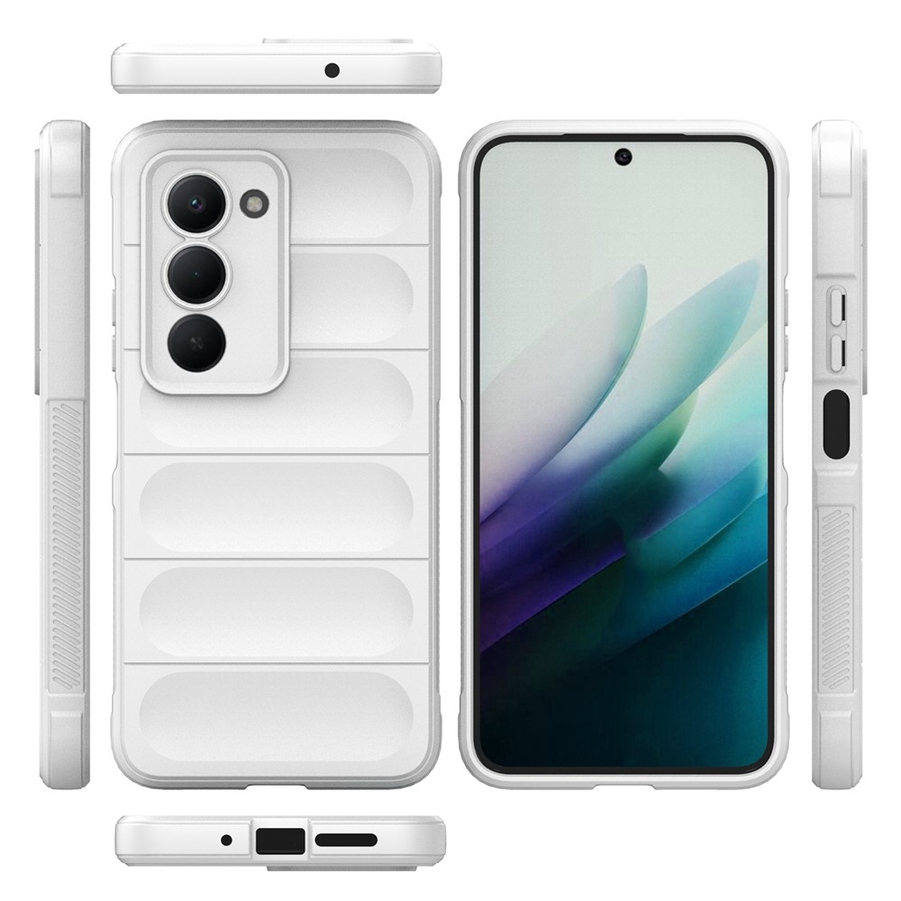 Rugg tartós zselés tok Xiaomi Redmi 15 4G (171mm) - fehér