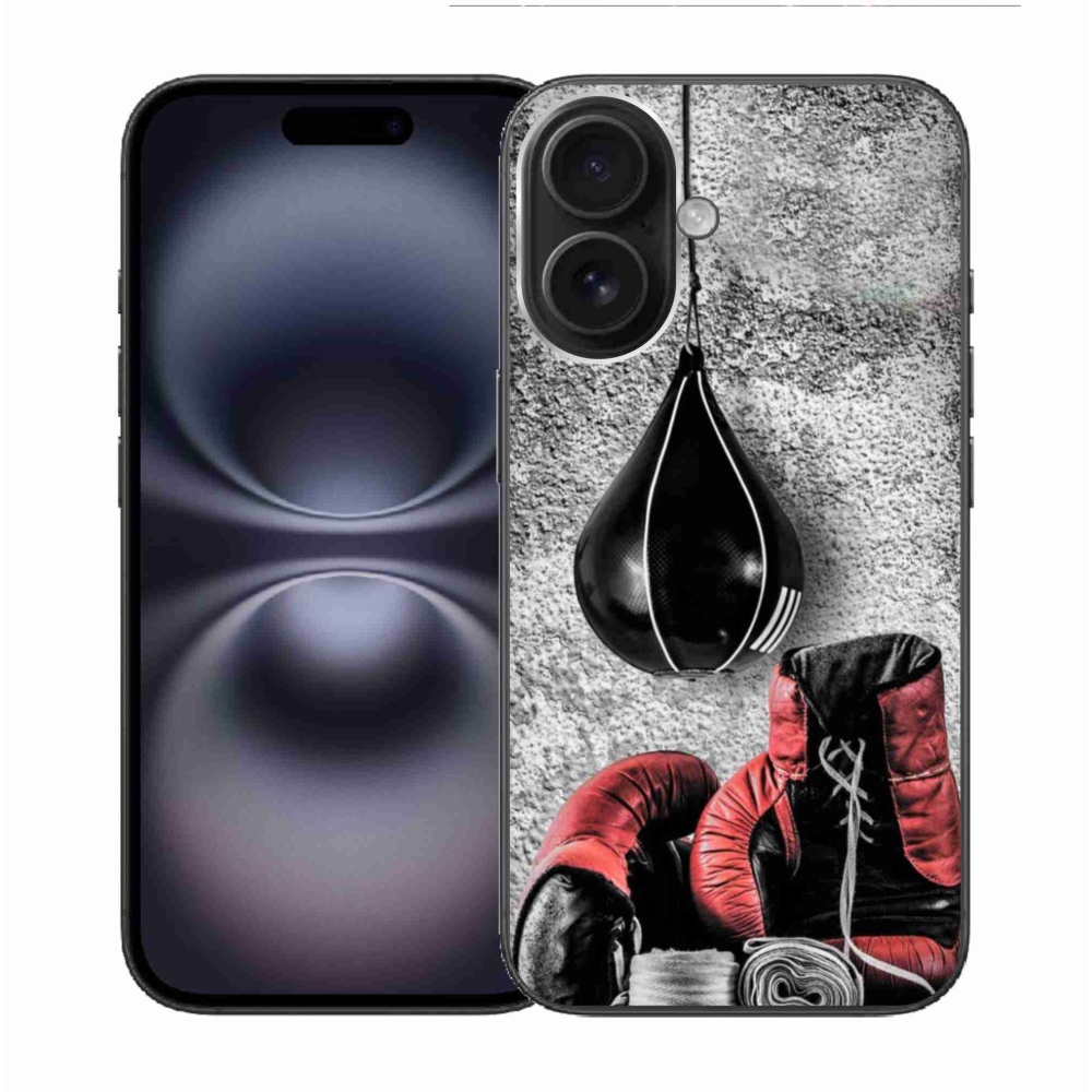 Gél borítás mmCase iPhone 16 készülékhez - bokszzsák és kesztyűk