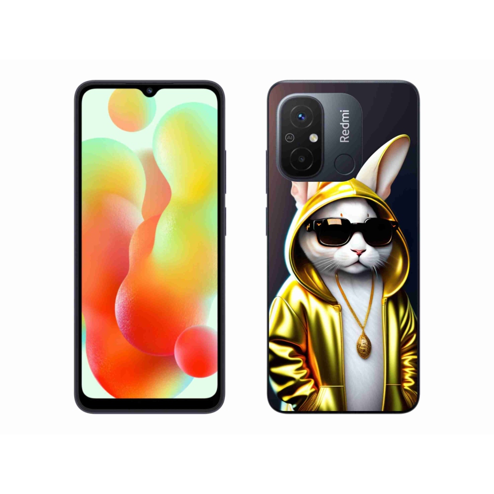 Gél borítás mmCase a Xiaomi Redmi 12C-hez - cat boss