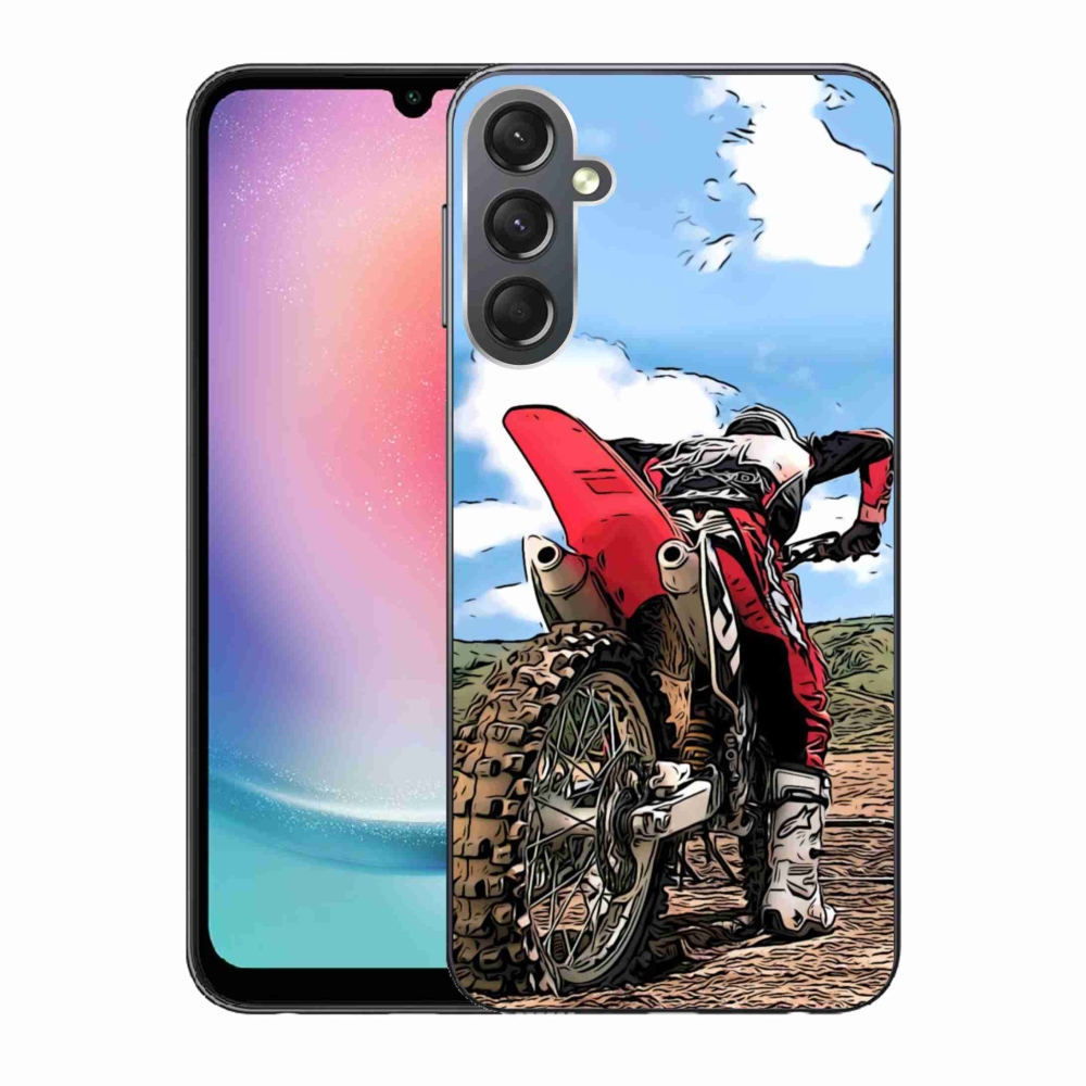 Gél védőhuzat mmCase Samsung Galaxy A24 - moto
