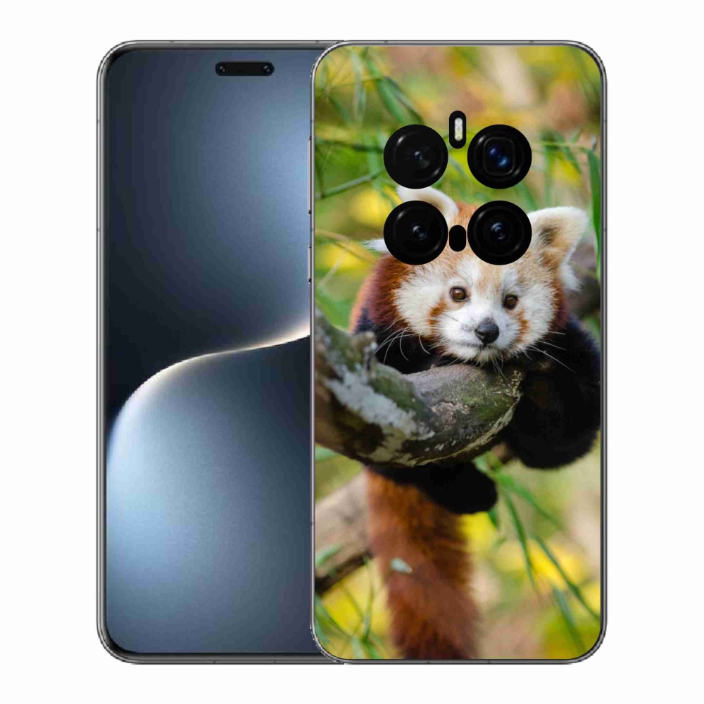 Zselés borítás mmCase a Honor Magic 7 Pro 5G készülékhez - pandavörös