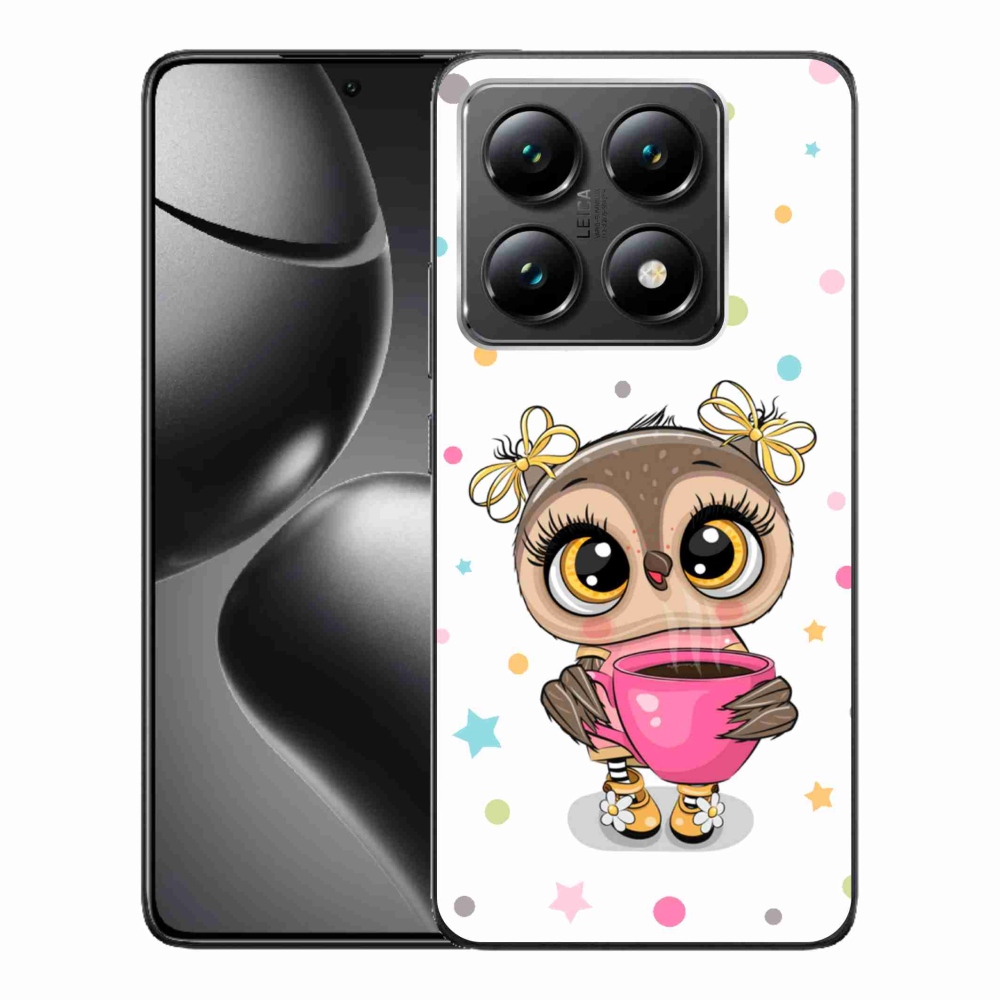 Gél borító mmCase a Xiaomi 14T-hez - rajzfilm bagoly